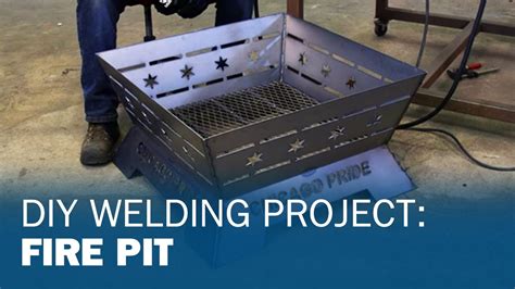 diy fire pit welding